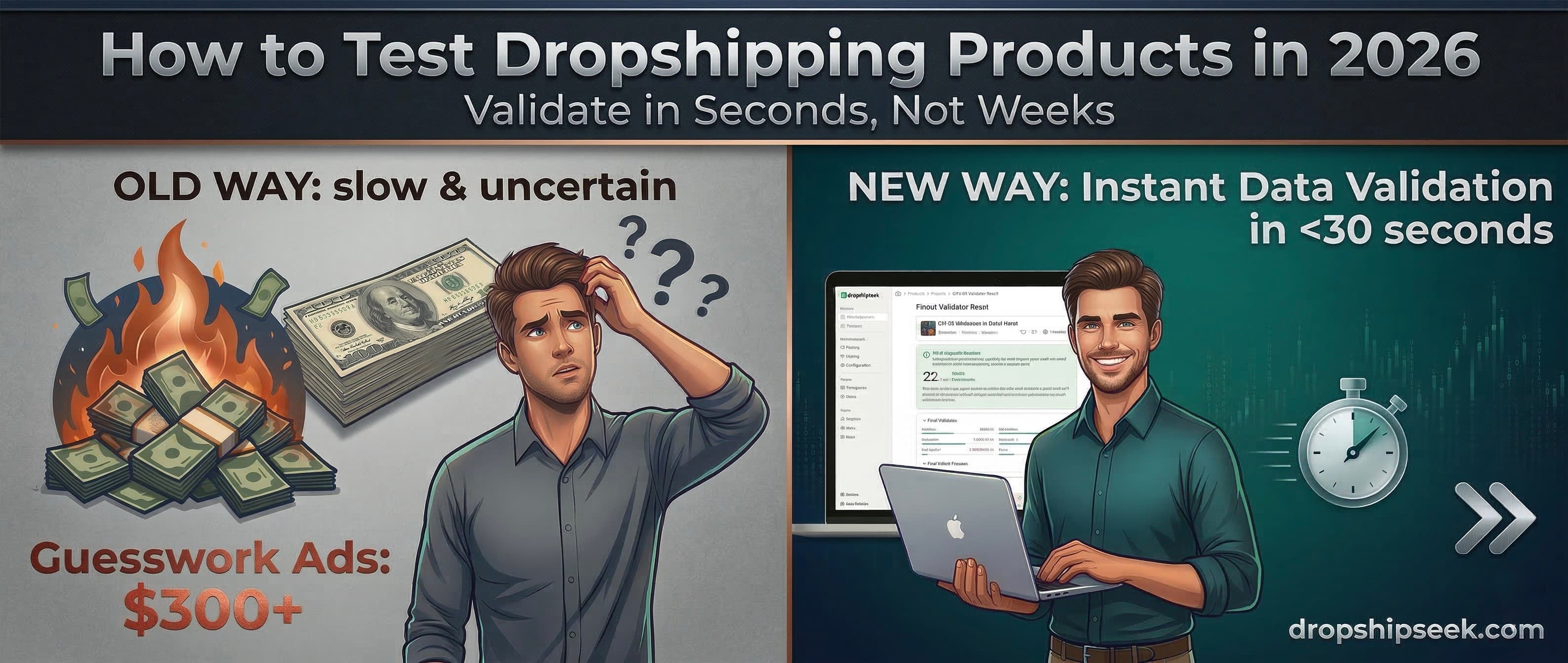 How to Test Dropshipping Products in 2026 (Without Burning $300 on Ads)